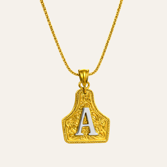 Saddlelock™ Custom Cowtag Necklace
