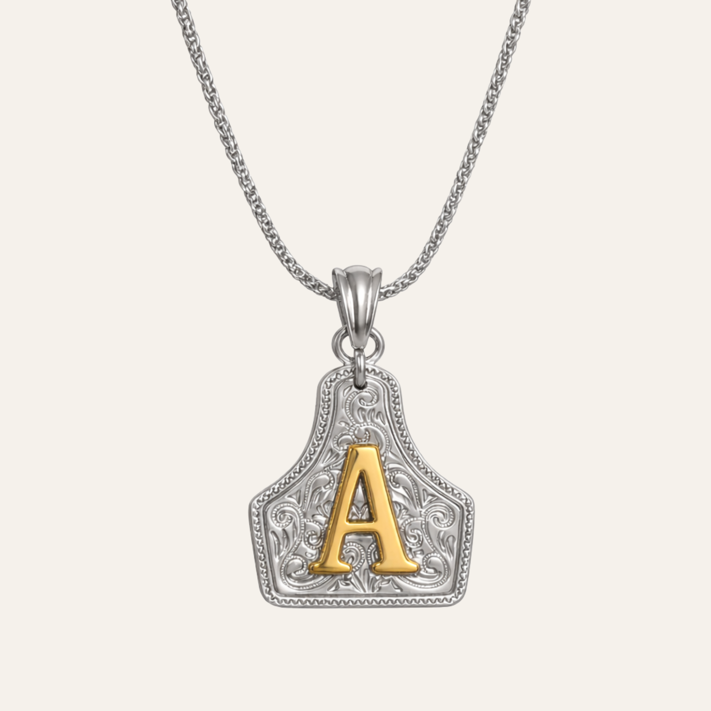 Saddlelock™ Custom Cowtag Necklace